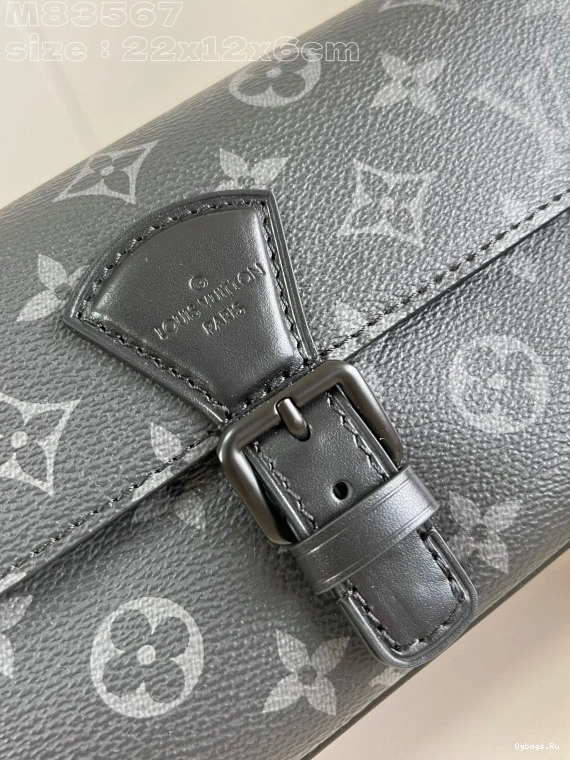 VUITTON LOUIS Wallet Montsouris Wearable 1217
